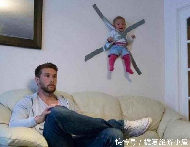 网红|宝爸哄孩子把自己哄成了“网红”,看了他干的事,一般人真做不到