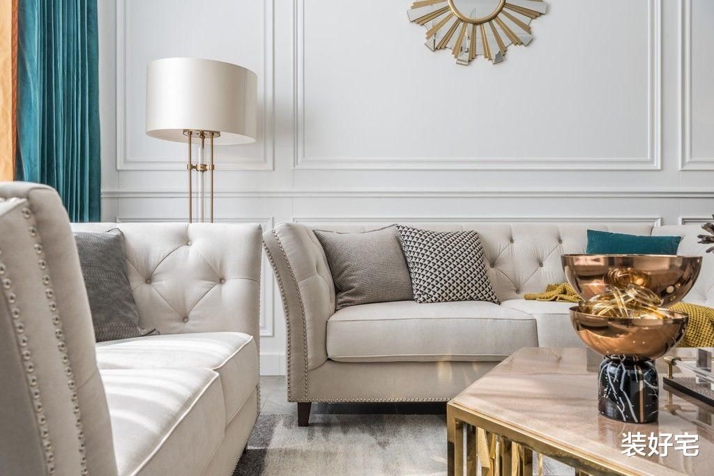 王文琦|256平的别墅装修，家具简洁款式新颖，恰到好处的精致很完美