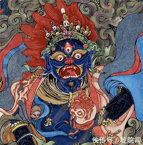 吐蕃王朝@唐卡在国内的发展史--乾院司