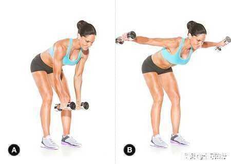 背部|练肩让身姿挺拔年轻，5个哑铃动作，塑造上肢线条，练出健康体态