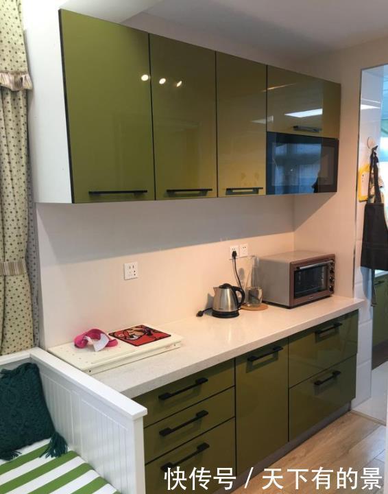 阳台|55㎡老房改造，装修花费4万，最满意的还是阳台改造成厨房