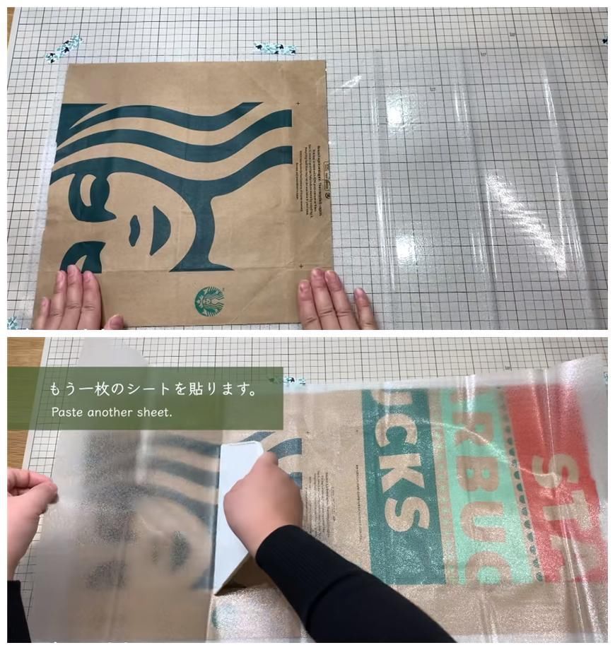 日本 日本手工牛人,把一次性纸袋做成手提包,看完想学缝纫了!
