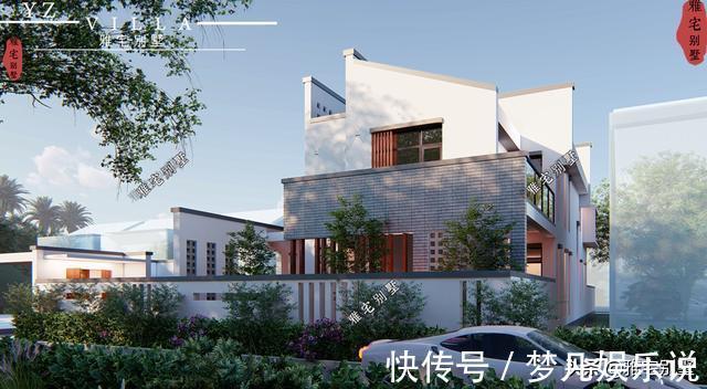 房屋|毛坯30万,江苏宜兴两层新中式别墅,建造更美新农村房屋