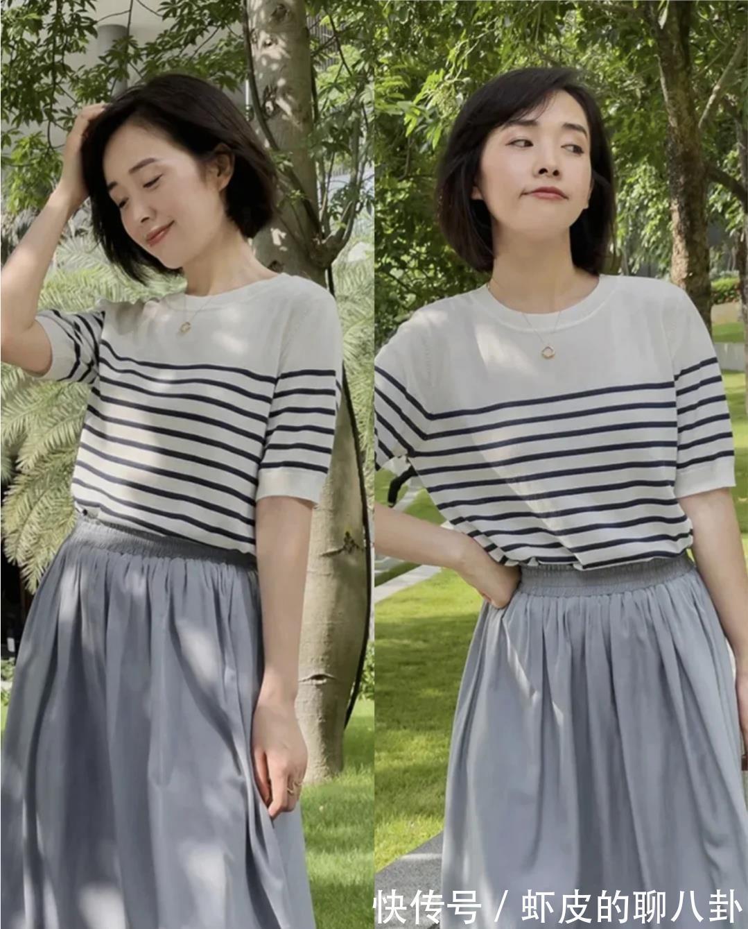 打扮|不怕年龄大,就怕不打扮!中年女性的8套穿搭示范,时髦减龄