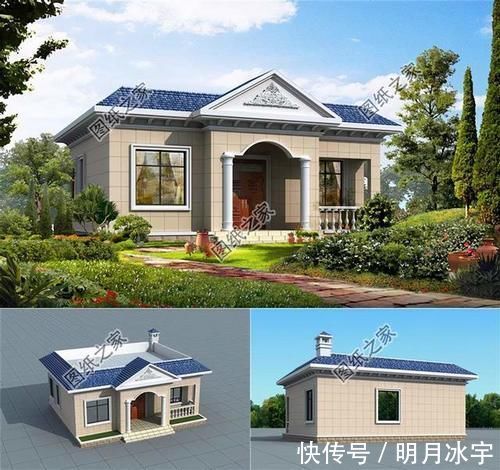 实用|农村老三间平房图片,花里胡哨没有用,实用还得看这三套