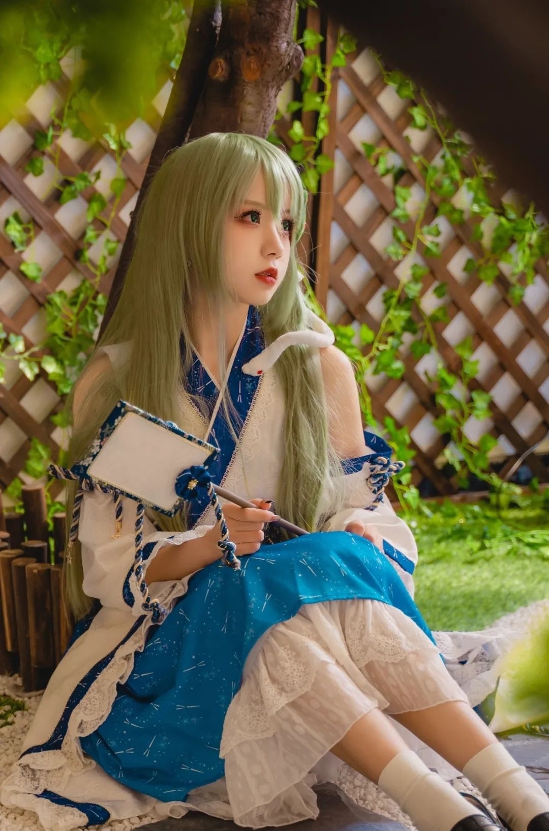 东方project|cos:东方project东风谷早苗cos正片@貓三都