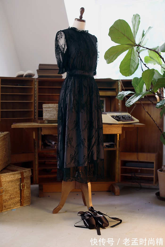 淑女|这条裙子也太仙了吧,无论年龄大小,都能展现出浪漫温柔的淑女感