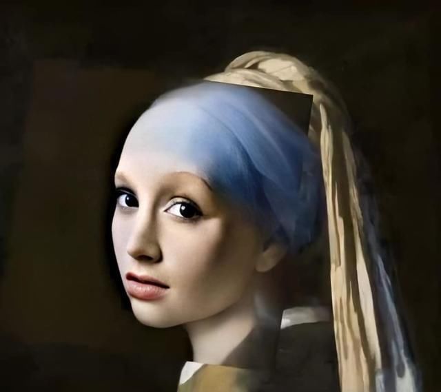 画中人|蒙娜丽莎“本人”真的很漂亮人工智能技术，重现画中人的相貌