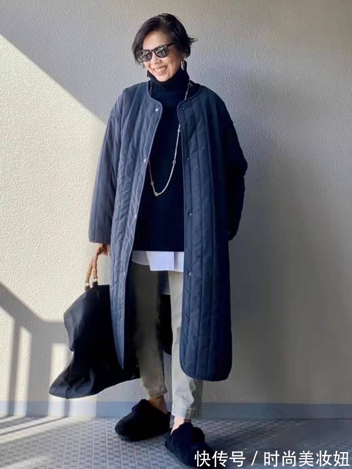 减龄 这才是五六十岁最优雅的搭配,每套都保暖洋气,减龄10岁不止
