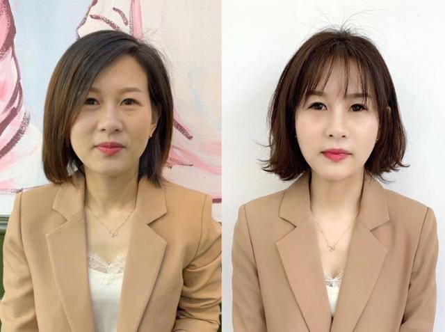 直发 剪对发型,堪比整容,普通人也能变气质女神,美到自己都笑了