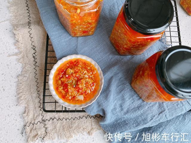 辣椒|自制蒜蓉辣椒酱，掌握3点，不长白花耐保存，蒜香浓郁拌啥都香