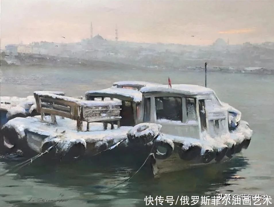 伊朗画家贾瓦德·索莱曼普尔的色粉画，美得格外有灵气