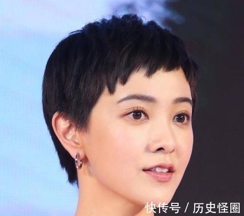 郭采洁|“假小子”中性风发型很好打理也显气质,女生们也可以很帅气!