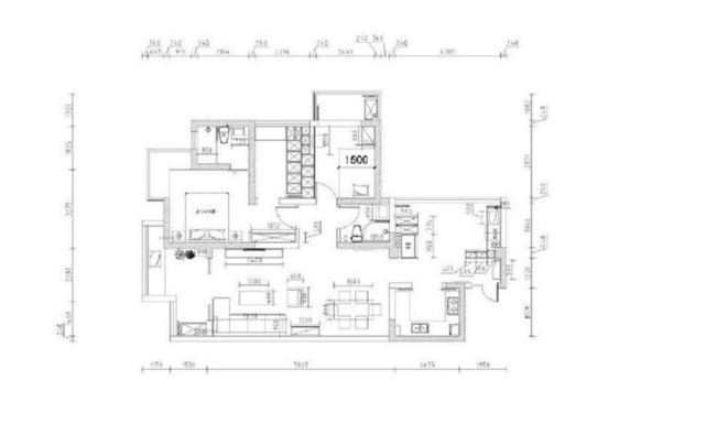 归属感|112平原木简约的柜体与软装搭配，让人很有归属感