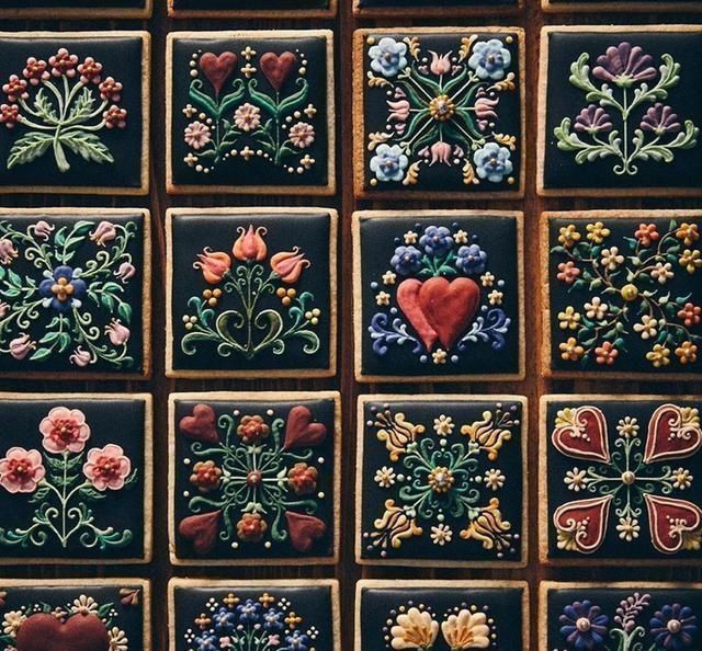 做出|一双巧手,做出童话般的翻糖饼干,看完你会舍不得吃网友称太美