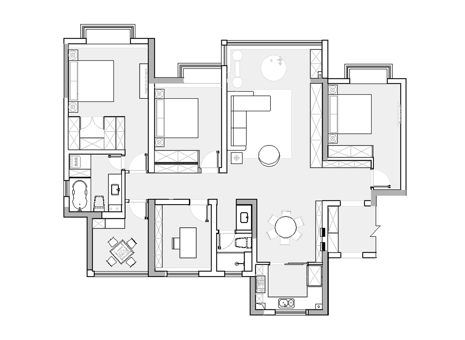 三世同堂的幸福之家|精装房扩充收纳空间,打造三世同堂的幸福之家