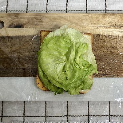 煎蛋|沙拉三明治