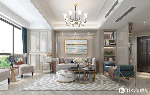 寸土寸金|上海夫妻的美式风新家，全屋温馨感和高级感并存，参观后被治愈了