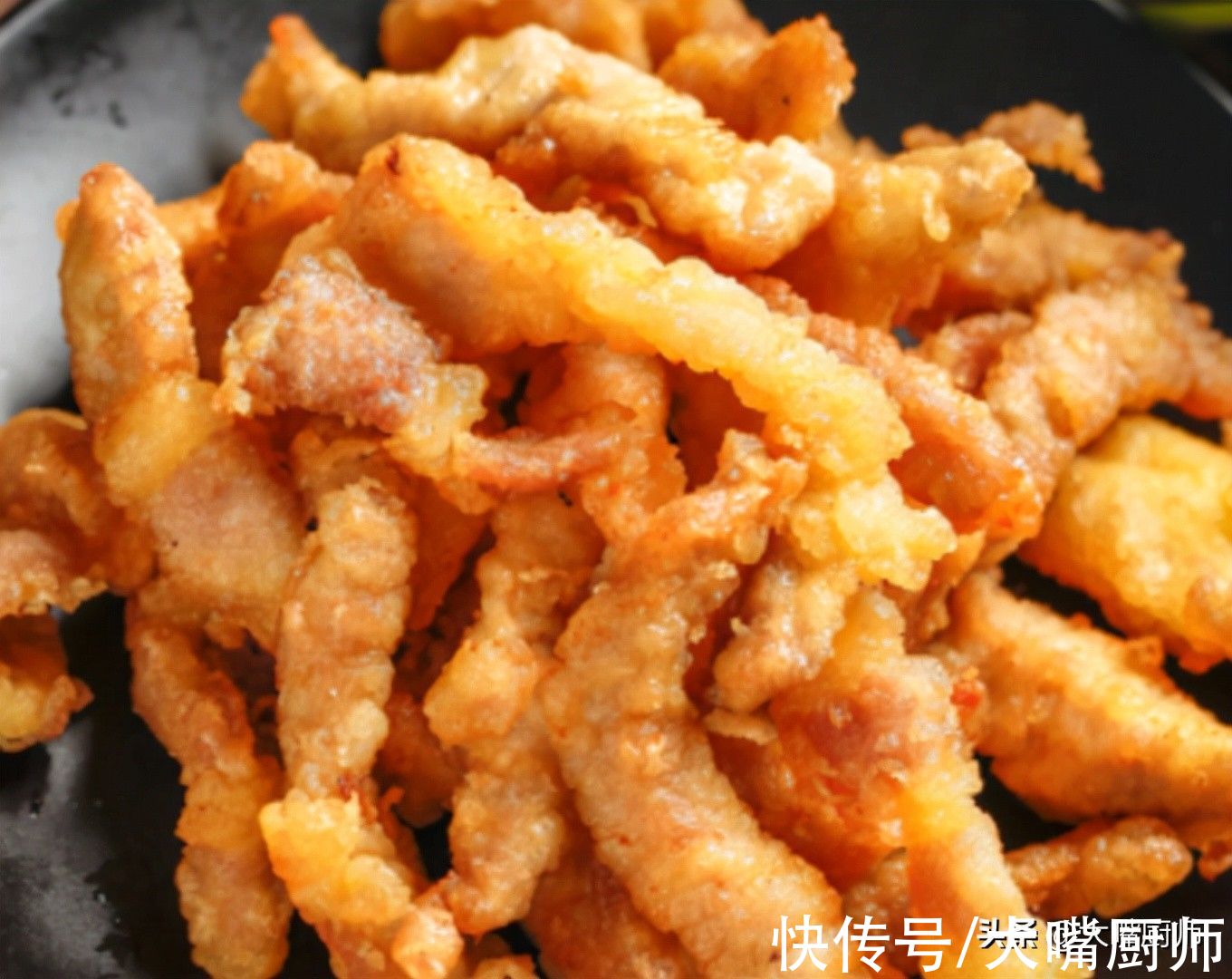炸酥肉调面糊,别用面粉生粉,川菜厨子教你做法,又酥又香还入味