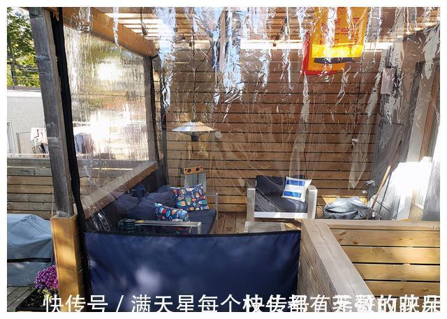 阳光房|廊架变成阳光房,我就花了200,冬天再也不怕风吹了