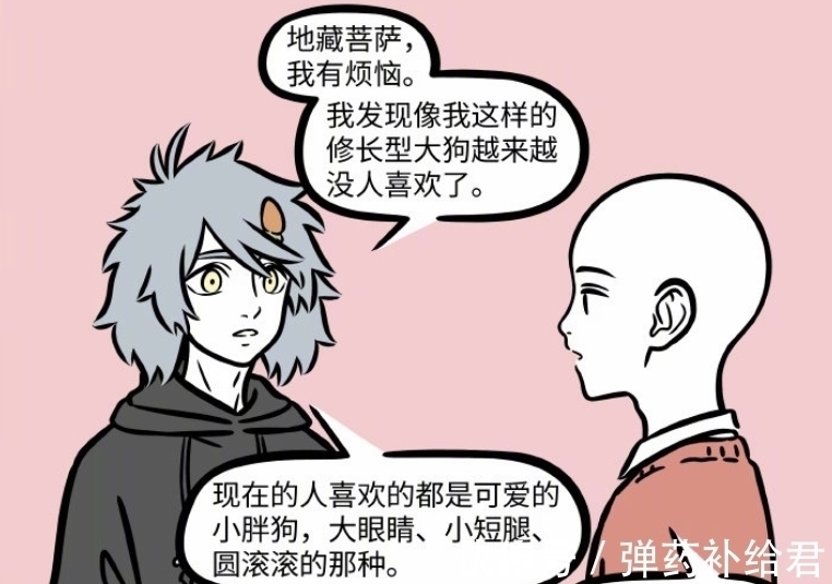 博美|非人哉:有烦恼找地藏,哮天变身超萌圆滚滚,就是物种好像不太对