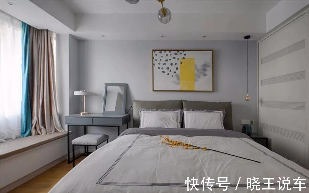 暖白色|北欧风格三居室,满足小夫妻的喜好,浪漫又文艺