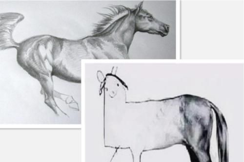 四条腿#当美术生画到一半不想画了,画风逐渐沙雕,网友看完笑出鹅叫