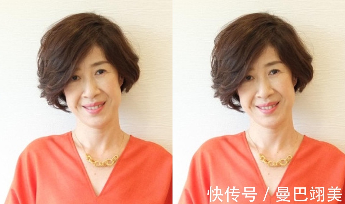 刘海|40,50岁女人发型别乱剪,几款流行的中年发型,换对才年轻