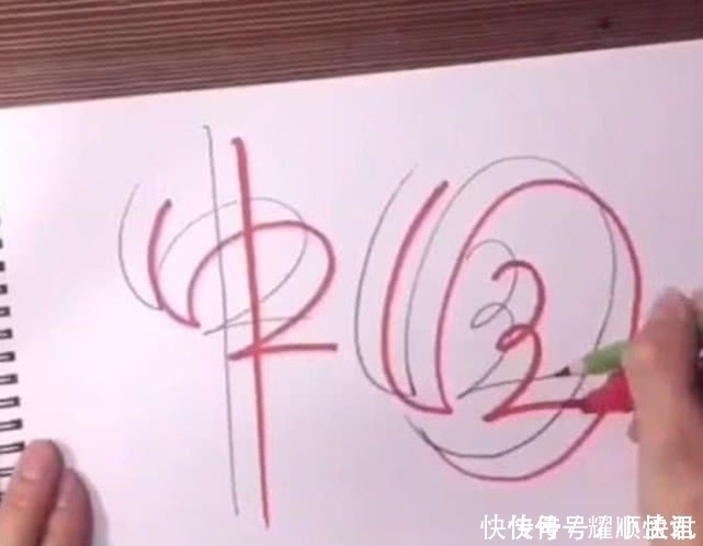 3d@美术生画3D“中国”,一开始被嫌弃字太丑,看到最后成作帅一脸