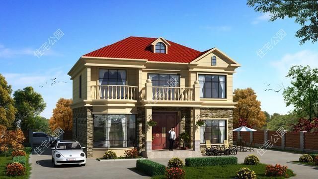 户型图|10套占地150平米的农村别墅户型,20万的造价就能建一栋