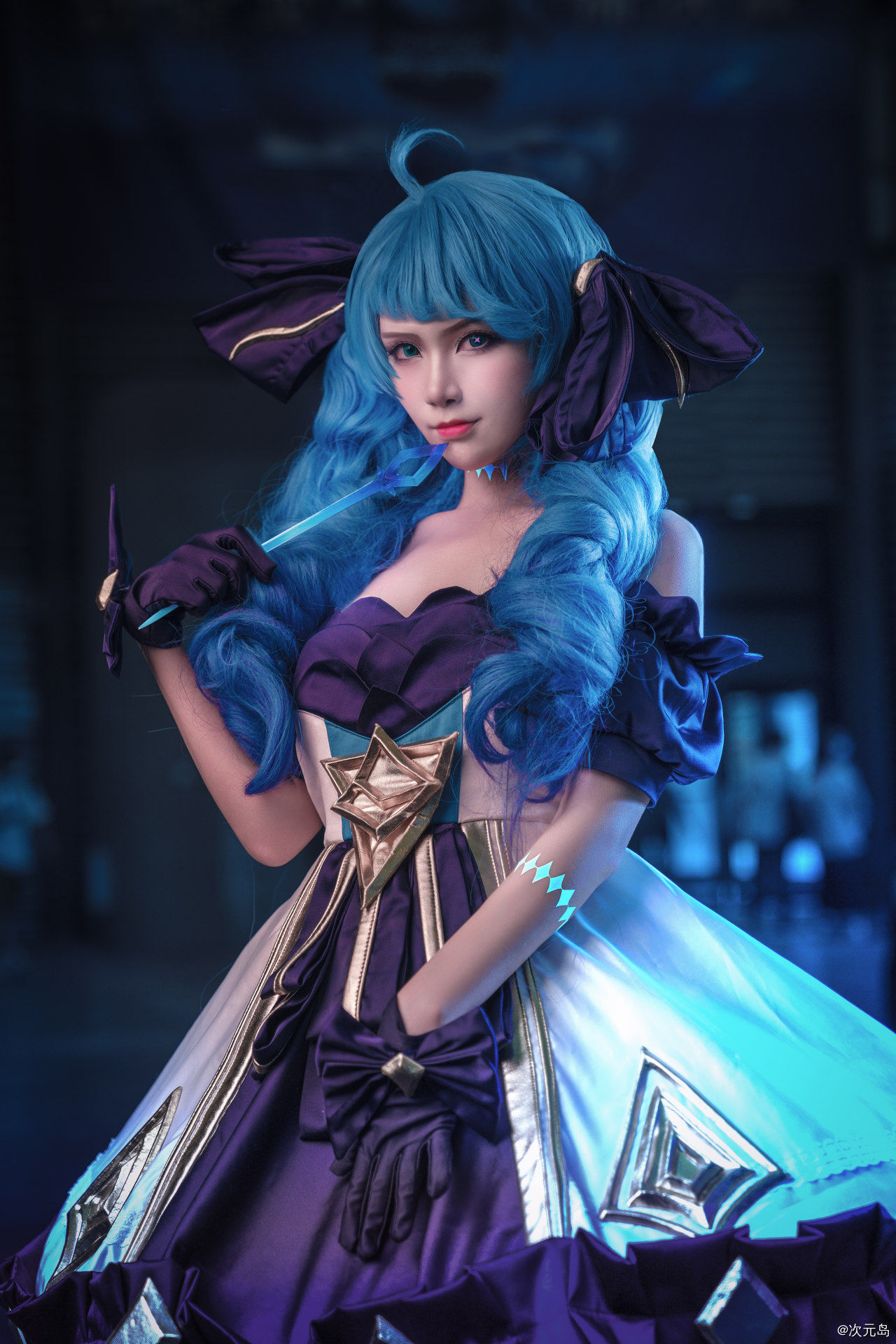 英雄联盟|【COS场照】英雄联盟 灵罗娃娃 格温cosplay