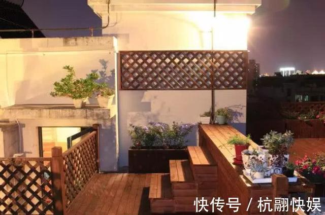 花坛|为了一个露台,老公坚持买顶楼!用20天进行大改造,原屋主后悔了