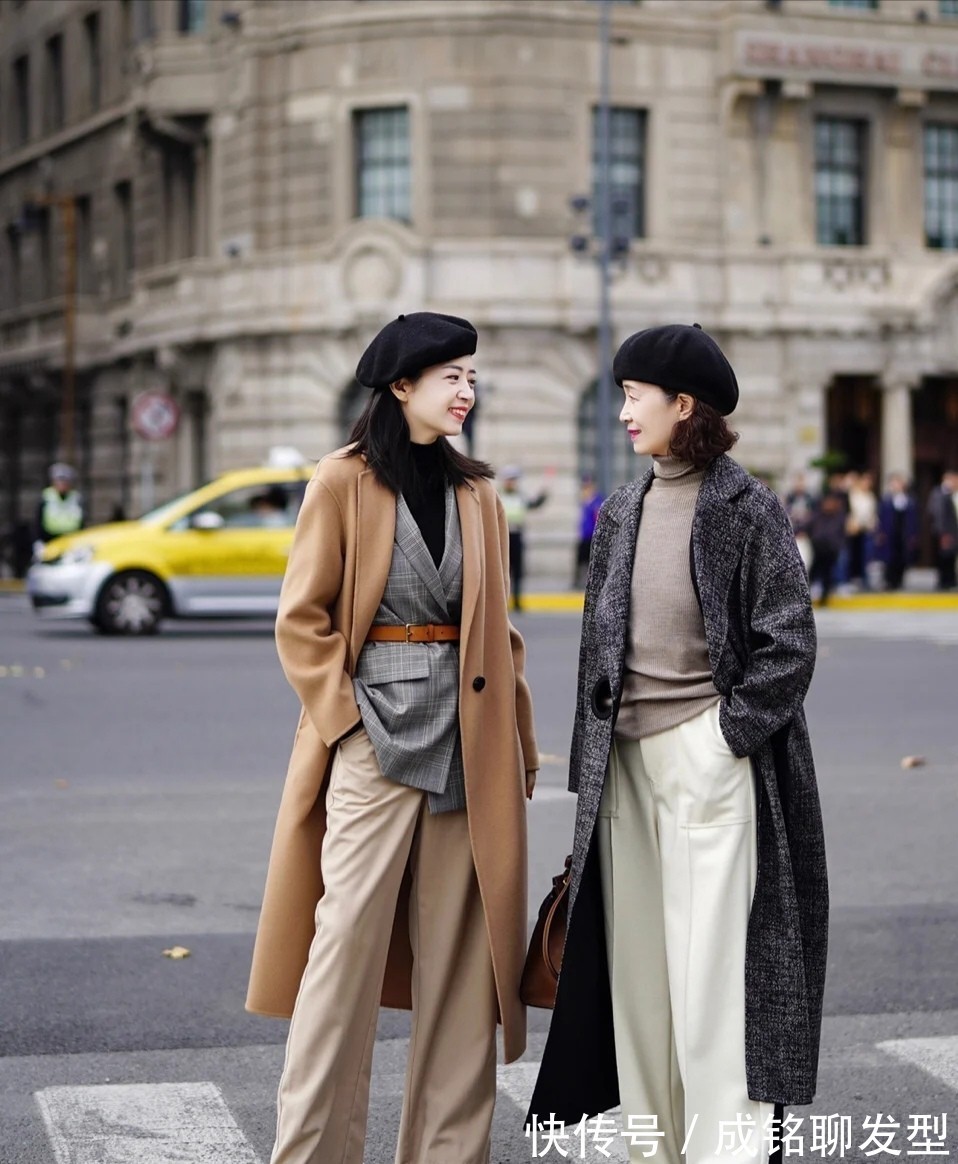 毛呢|五十岁而不老,三木妈妈把大衣穿出高级范,不仅减龄更有潮流韵味