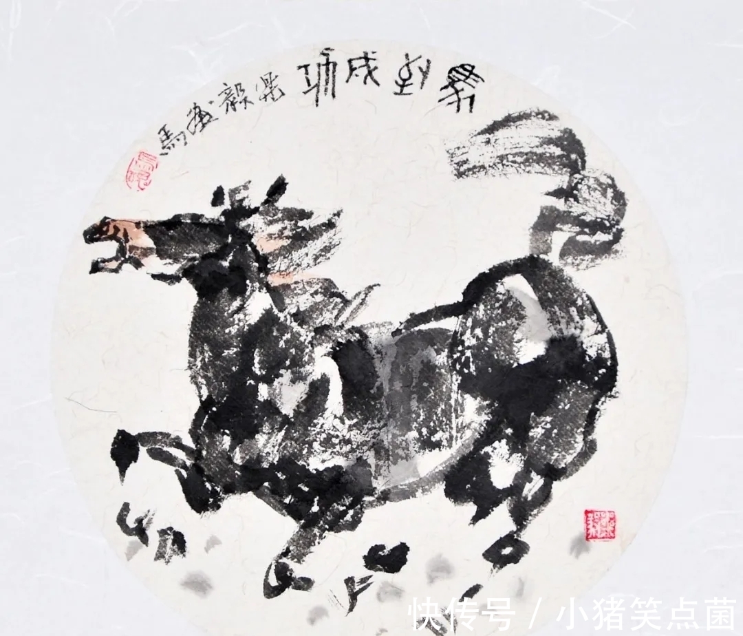 人观|他笔下的骏马,作品不落俗套,让人观之如闻其声