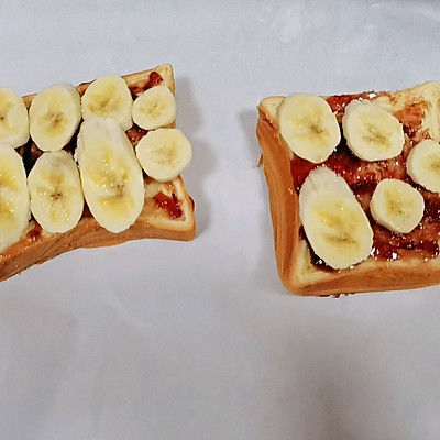 香蕉烤吐司
