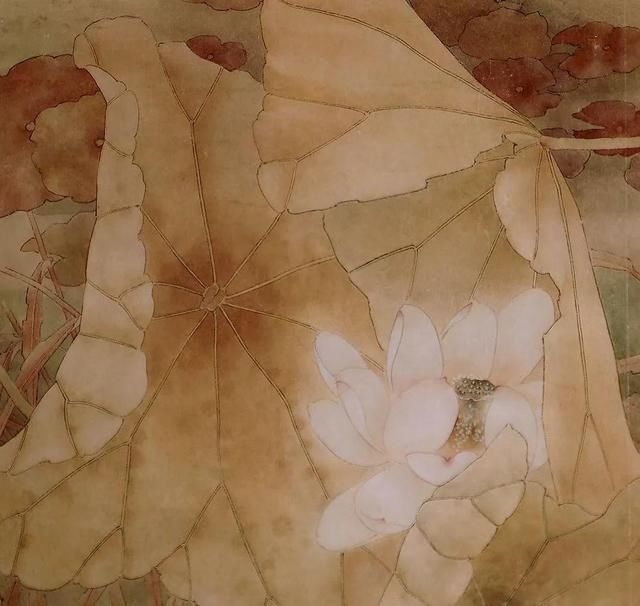 恬淡@佚名荷,画感细腻,笔墨朴素恬淡,真乃与自然对话