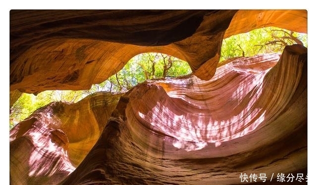 美景|陕北雨岔大峡谷，中国的羚羊谷，光与大自然的美景