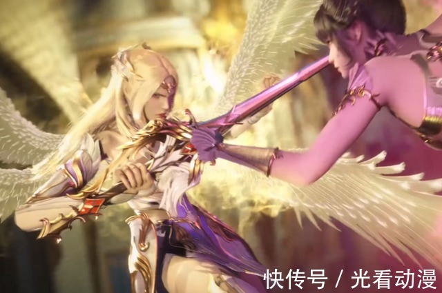 武魂殿|斗罗大陆:千仞雪解除天使形态变成软妹,天鹅臂+蛇形身材太养眼