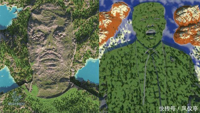 真实|我的世界:玩家首次发现鲸落?当真实地形再现MC,网友:那鲨凋呢