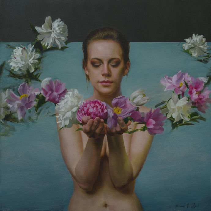 艺术家!色彩的情感表现,美国艺术家迈克尔的绘画作品