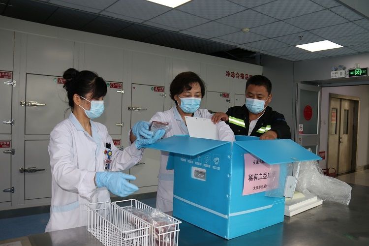 血液|保障冬奥会 山西一批“熊猫血”运往张家口