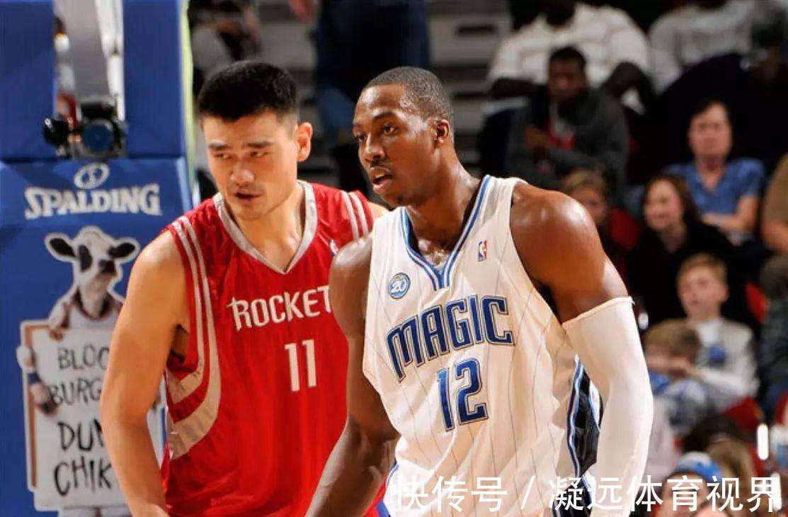投篮命中率|姚明当年真的打爆霍华德了吗,两个人对位时都打出了什么数据?