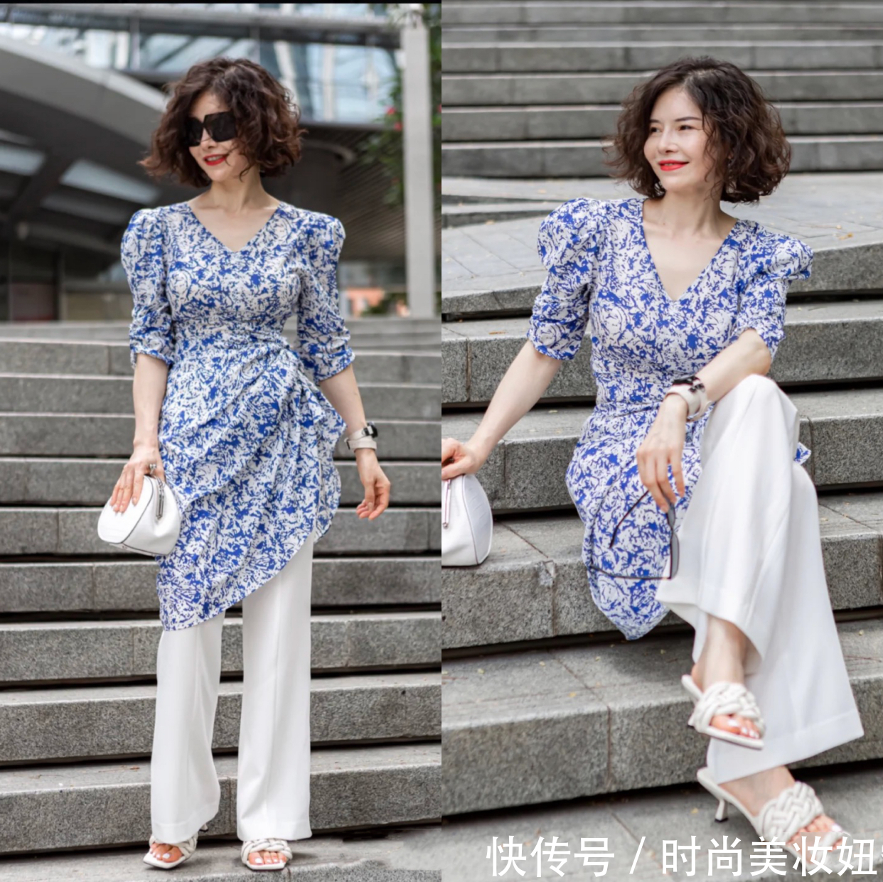 颜色|50+如何摆脱大妈感？学她的“优雅色”穿搭，减龄不说还高级