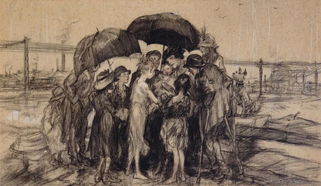 上流社会@美国最伟大的插画家,记录了上流社会的男男女女纸醉金迷的情景