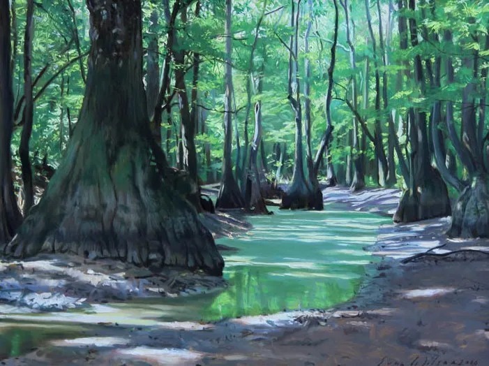 埃文@这色彩、光感、笔触,表现淋漓尽致!他的油画令人陶醉!