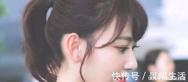 刘海|女生有这3个“特征”,不适合披头散发,扎头发露五官更有魅力!