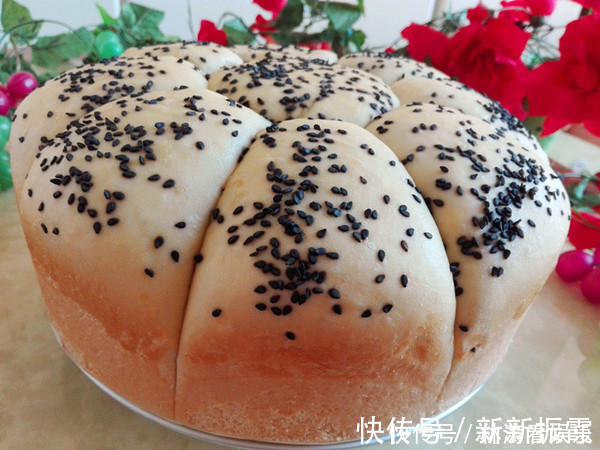 松软|教你做蒸面包,不用面包机也不用烤箱,松软有嚼劲,好吃不上火