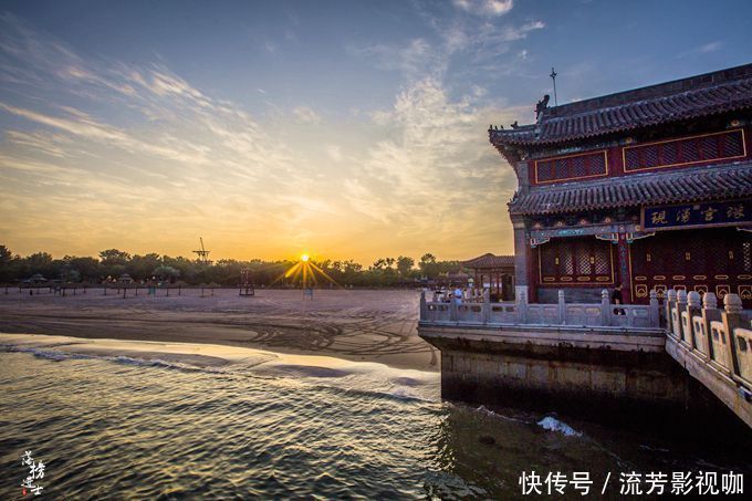 山海关老龙头有一座海神庙，在这里可以眺望长城美景，你来过吗