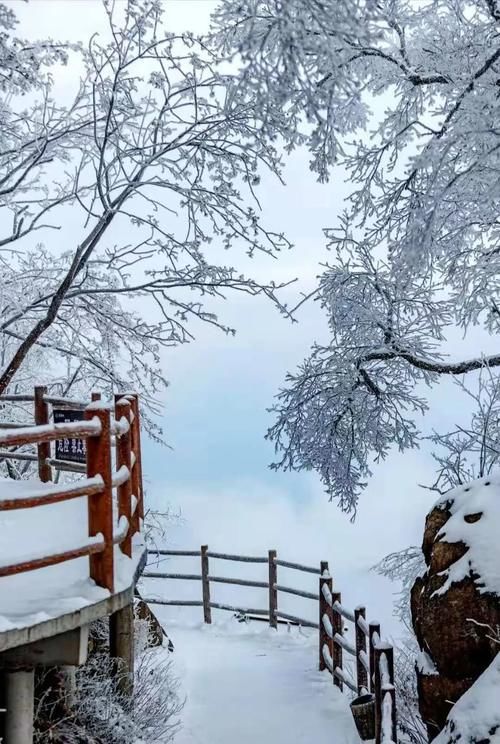 据传老子生|这座山：相传和老子有很大关系，尤其是冬天的雪景更是美妙绝伦！