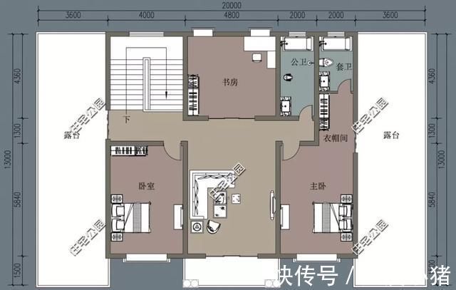 占地面积|农村没有堂屋的房子不是好房子,20套户型分享,总有一套看上眼